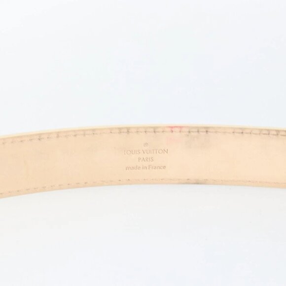 LOUIS VUITTON Damier Azur Ceinture Mini Belt 38.6"" M9782 LV Auth 147727 - Picture 11 of 12